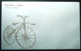 Envelope de 1º Dia de Circulação do Brasil de 2017 Bicicletas Antigas