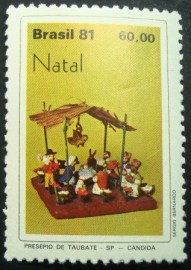 Selo postal COMEMORATIVO do Brasil de 1981 - C 1230 N