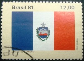 Selo postal COMEMORATIVO do Brasil de 1981 - C 1231 U