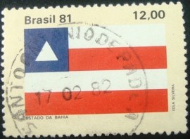 Selo postal COMEMORATIVO do Brasil de 1981 - C 1232 U