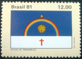Selo postal COMEMORATIVO do Brasil de 1981 - C 1234 M