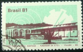 Selo postal COMEMORATIVO do Brasil de 1981 - C 1238 N1D