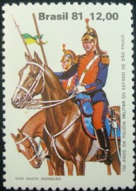 Selo postal COMEMORATIVO do Brasil de 1981 - C 1239 U