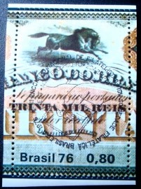 Selo postal do Brasil 1000ª Agência Banco do Brasil