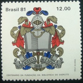 Selo postal COMEMORATIVO do Brasil de 1981 - C 1241