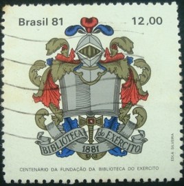 Selo postal COMEMORATIVO do Brasil de 1981 - C 1241 U