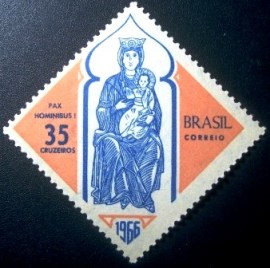 Selo Comemorativo do Brasil de 1966 - C 562 N