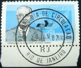 Selo postal comemoratido do Brasil de 1982 - C 1243 M1D
