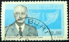 Selo postal comemoratido do Brasil de 1982 - C 1243 U
