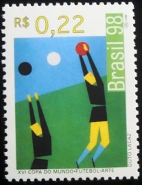 Selo postal Comemorativo do Brasil de 1998 - C 2129