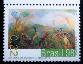 Selo postal do Brasil de 1998 Maciej Babinski