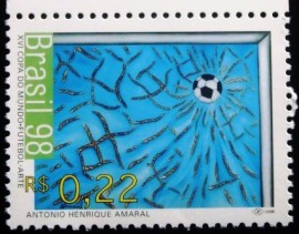 iSelo postal do Brasil de 1998 Antonio Henrique Amaral