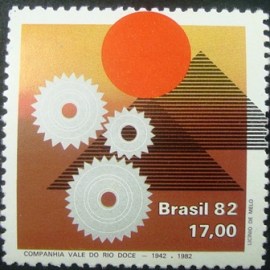 Selo postal Comemorativo do Brasil de 1982 - C 1259 M