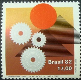Selo postal Comemorativo do Brasil de 1982 - C 1259 N
