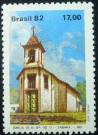 Selo postal Comemorativo do Brasil de 1982 - C 1266 M
