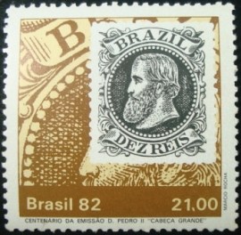 Selo postal Comemorativo do Brasil de 1982 - C 1270 M