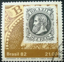 Selo postal Comemorativo do Brasil de 1982 - C 1270 U