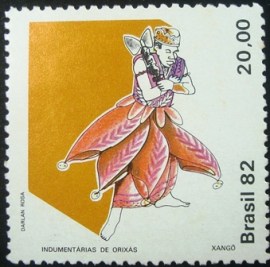 Selo postal Comemorativo do Brasil de 1982 - C 1274 M