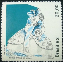 Selo postal Comemorativo do Brasil de 1982 - C 1275 M