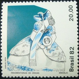 Selo postal Comemorativo do Brasil de 1982 - C 1275 N