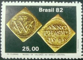 Selo postal do Brasil de 1982 Florins