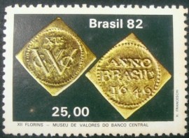 Selo postal do Brasil de 1982 Florins - C 1277 N