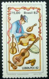 oferecidoSelo postal Comemorativo do Brasil de 1982 - C 1281 N