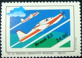 Selo postal Comemorativo do Brasil de 1982 - C 1287 M