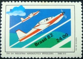 Selo postal Comemorativo do Brasil de 1982 - C 1287 N
