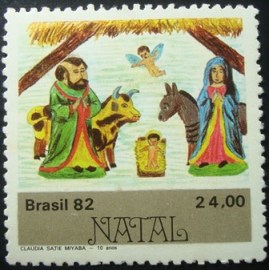 Selo postal Comemorativo do Brasil de 1982 - C 1290 M