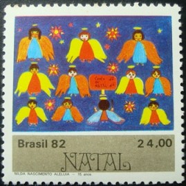 Selo postal Comemorativo do Brasil de 1982 - C 1291 N