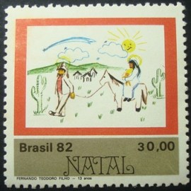 Selo postal Comemorativo do Brasil de 1982 - C 1292 M