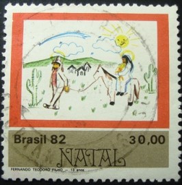 Selo postal Comemorativo do Brasil de 1982 - C 1292 U