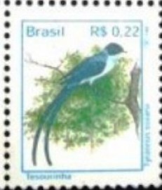 Selo postal do Brasil de 1997 Tesourinha
