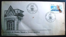 FDC Oficial de 1984 nº 318 Museu Naval