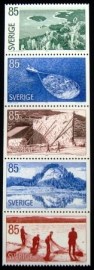 Série postal da Suécia de 1976 Ångermanland