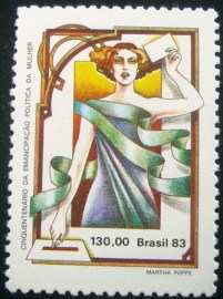 Selo postal Comemorativo do Brasil de 1983 - C 1310 M