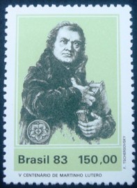 Selo postal Comemorativo do Brasil de 1983 - C 1312 M