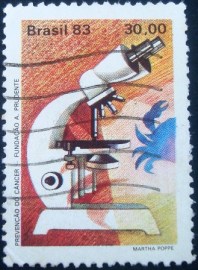Selo postal Comemorativo do Brasil de 1983 - C 1313 U