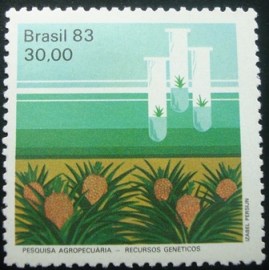 Selo postal do Brasil de 1983 Recursos Genéticos - C 1315 N