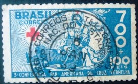 Selo postal comemorativo do Brasil de 1935  NCC