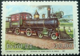 Selo postal Comemorativo do Brasil de 1983 - C 1326 N