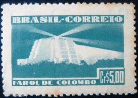 Selo postal Comemorativo do Brasil de 1946 - C 222 N