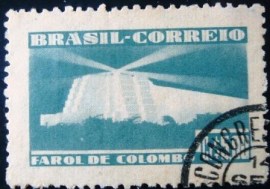 Selo postal Comemorativo do Brasil de 1946 - C 222 NCC