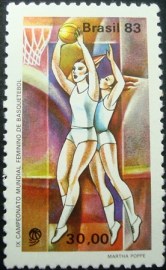 Selo postal Comemorativo do Brasil de 1983 - C 1330 N