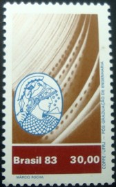 Selo postal Comemorativo do Brasil de 1983 - C 1334 N