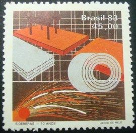 Selo postal Comemorativo do Brasil de 1983 - C 1350 N