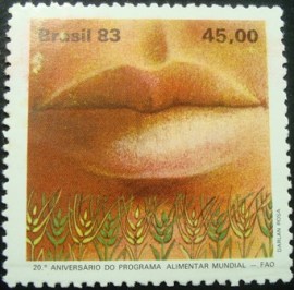 Selo postal Comemorativo do Brasil de 1983 - C 1355 M