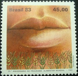 Selo postal Comemorativo do Brasil de 1983 - C 1355 N