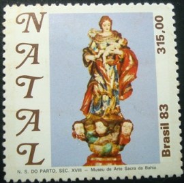 Selo postal de 1983 N.S. do Parto - C 1359 N